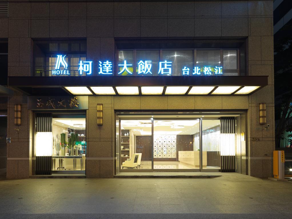 K Hotel Taipei Songjiang Bagian luar foto